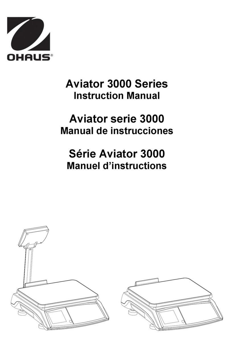 OHAUS A32P3T series User manual