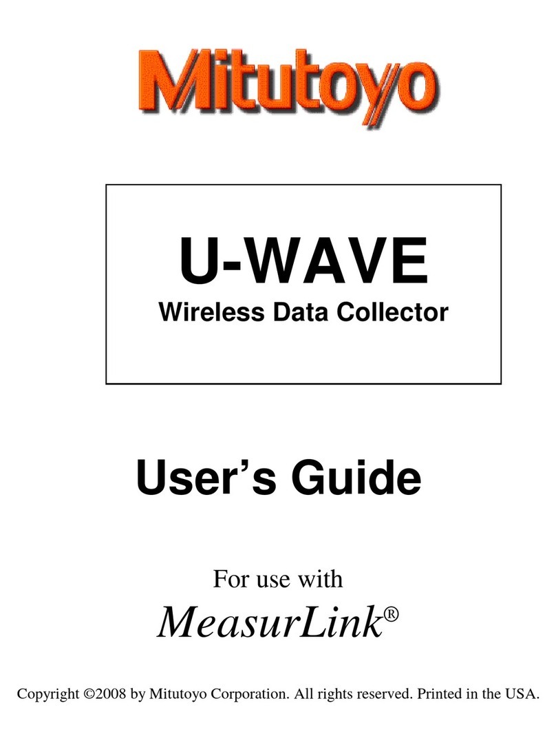 Mituoyo U-WAVE user guide