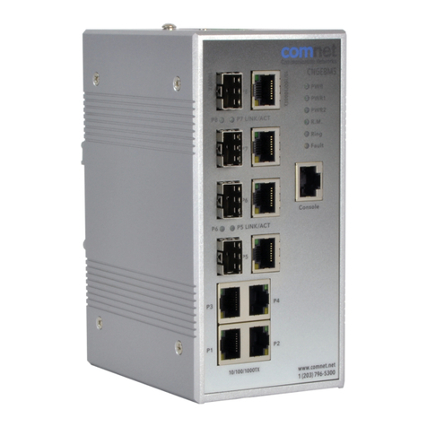 Comnet CNGE8MS User manual