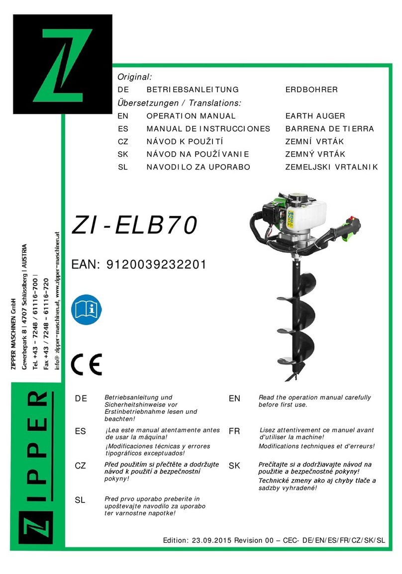 Zipper Mowers ZI-ELB70 Installation manual