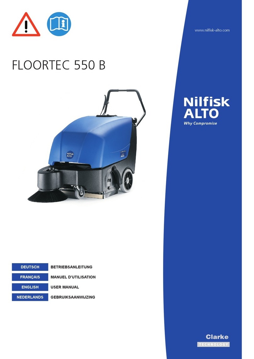 Nilfisk-ALTO FLOORTEC 550 B User manual
