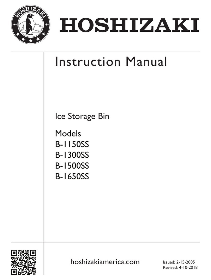 Hoshizaki B-1150SS instruction manual