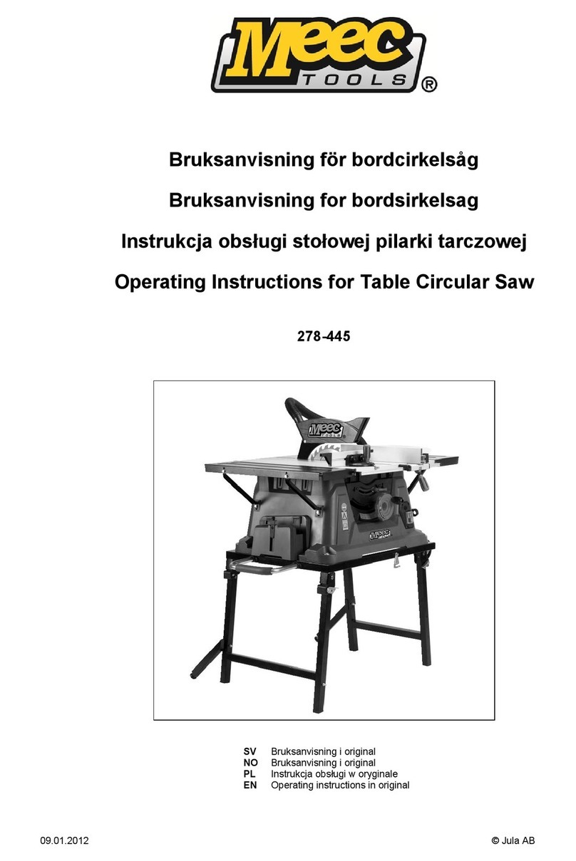 Meec 278-445 operating instructions