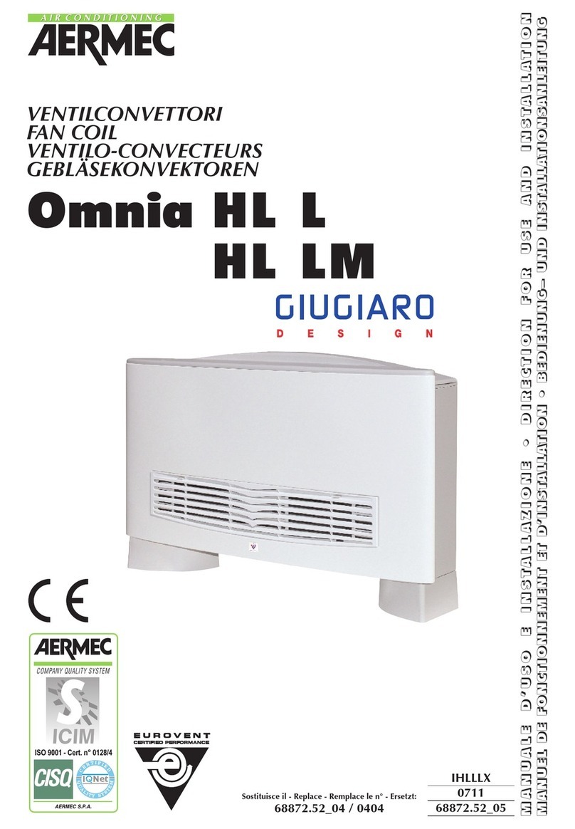 AERMEC Omnia HL L Technical specifications