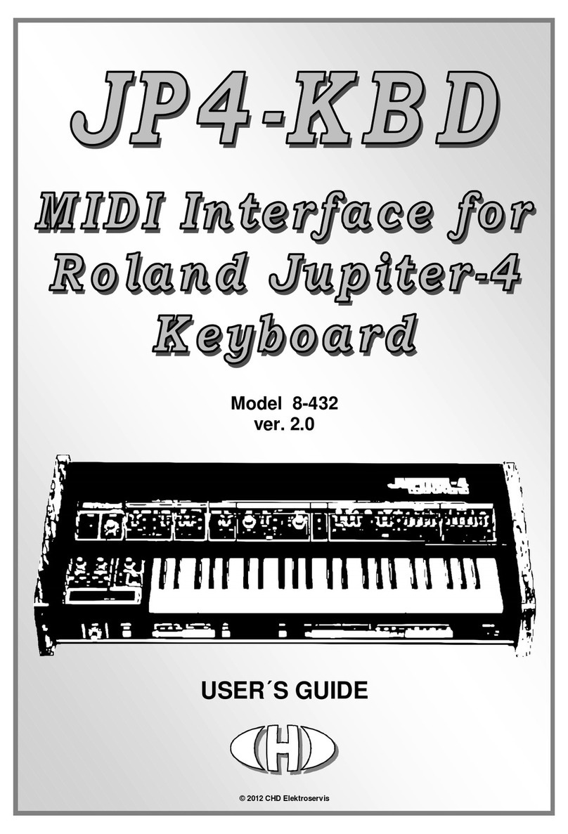 CHD JP4-KBD user guide