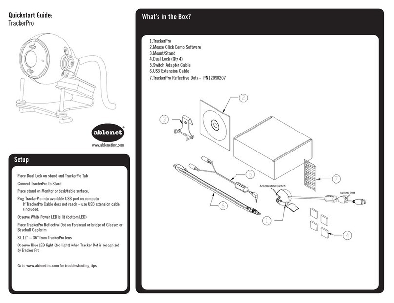 AbleNet TrackerPro quick start guide