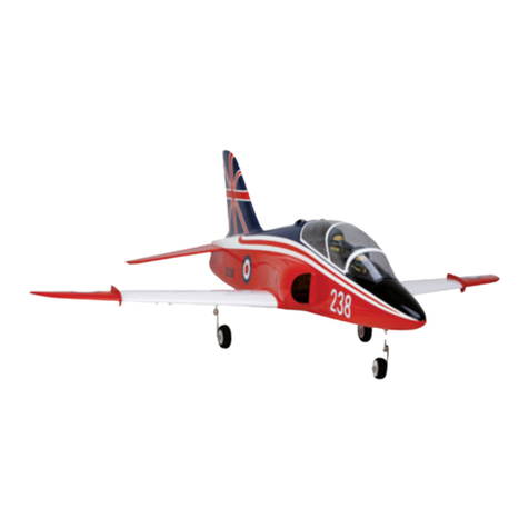E-FLITE BAe Hawk 15 DF User manual