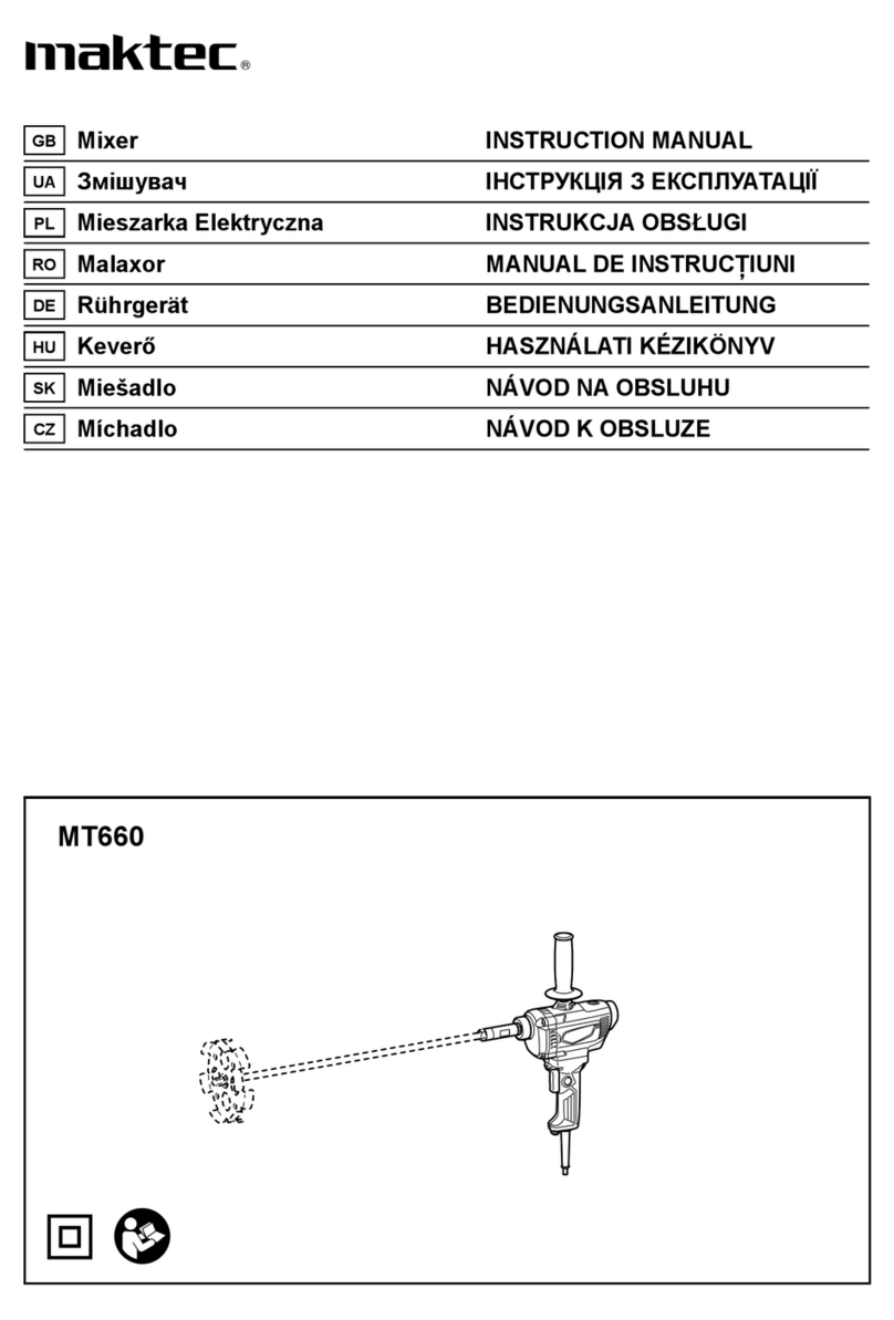 Maktec MT660 instruction manual