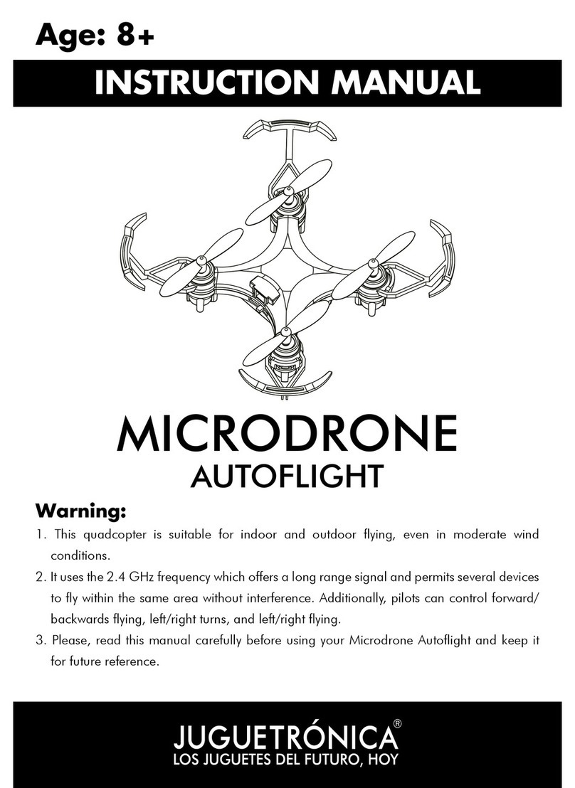 Juguetronica MICRODRONE AUTOFLIGHT User manual Juguetronica MICRODRONE AUTOFLIGHT User manual