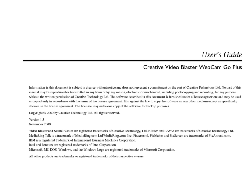 Creative Video Blaster Go Plus user guide