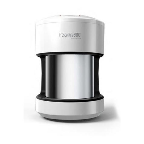 Royal Prestige FP6000CT Use & care manual