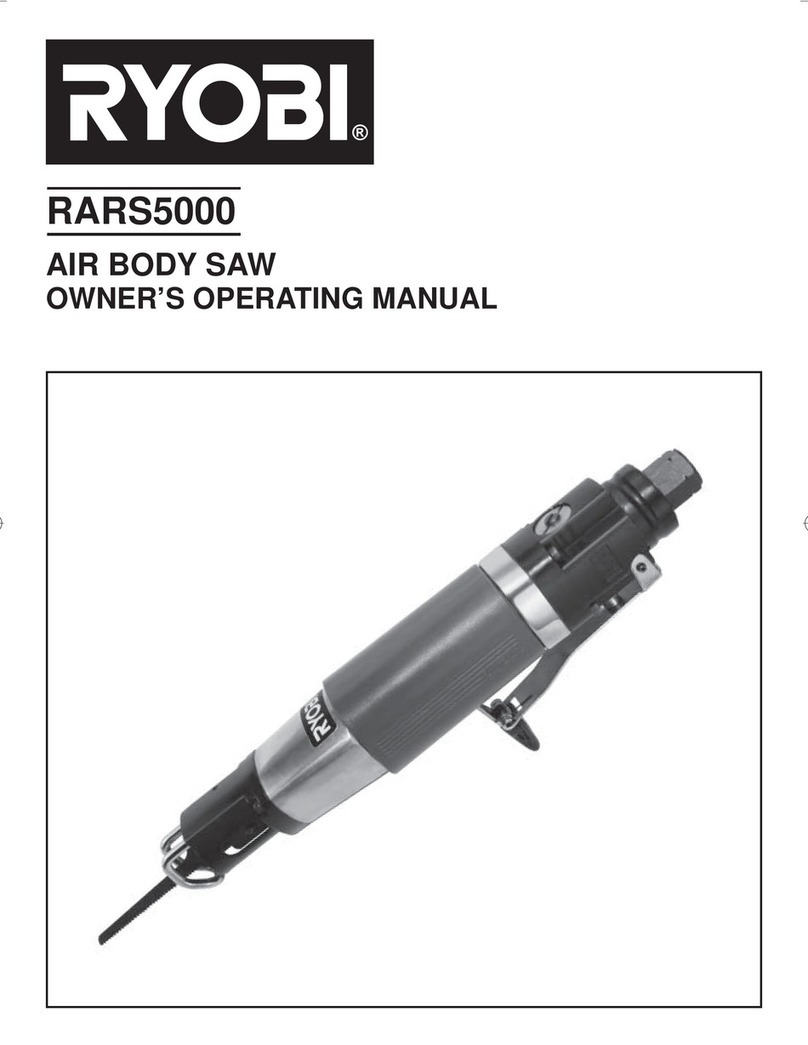 Ryobi RARS5000 Owner's operating manual