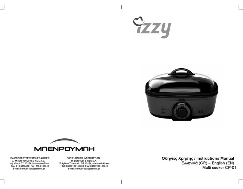 izzy CP-01 instruction manual