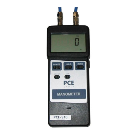 PCE Instruments PCE-910 User manual