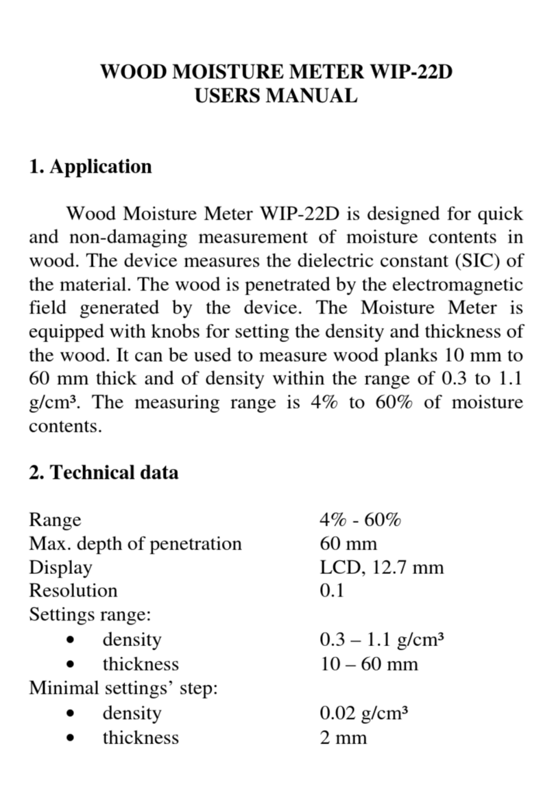 TANEL Electronics WIP-22D user manual