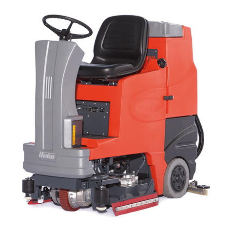 HAKO Scrubmaster B100R instruction manual