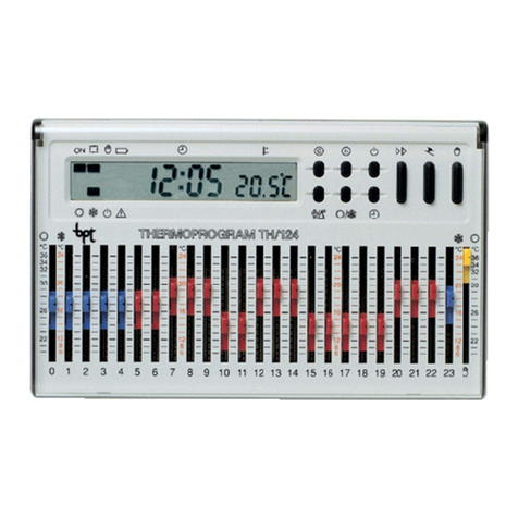 Bpt TH124.01 Instructions for use