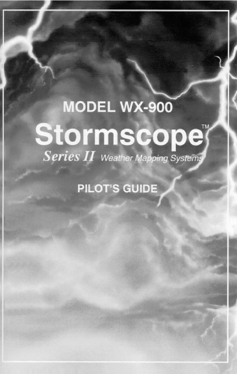 BFGroodrich Stormscope WX-900 Pilot's manual