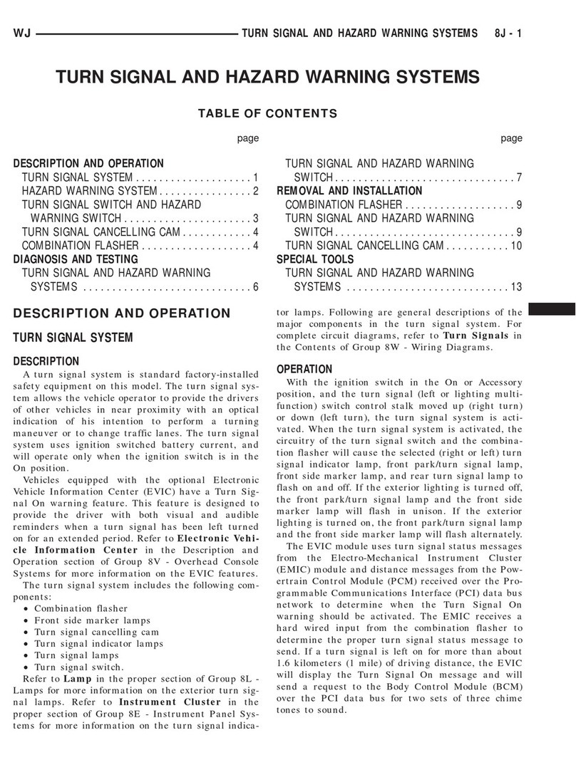 Jeep Grand Cherokee Wj 2000 User manual