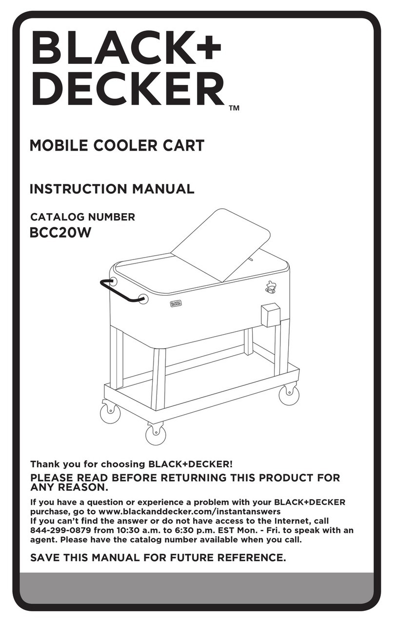 Black & Decker BCC20W Instruction manual and users guide