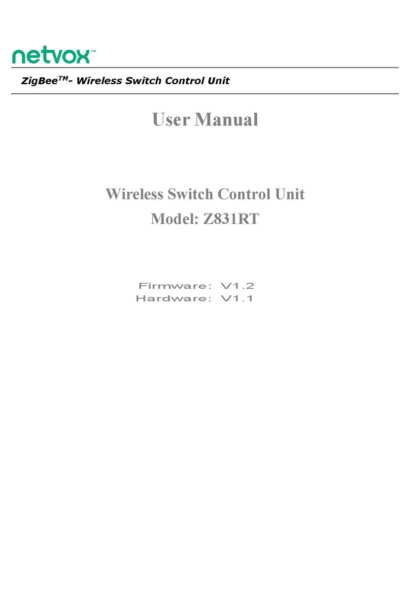 netvox Z831RT user manual netvox Z831RT user manual