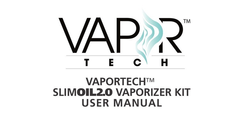 VaporTech SLIMOIL2.0 User manual