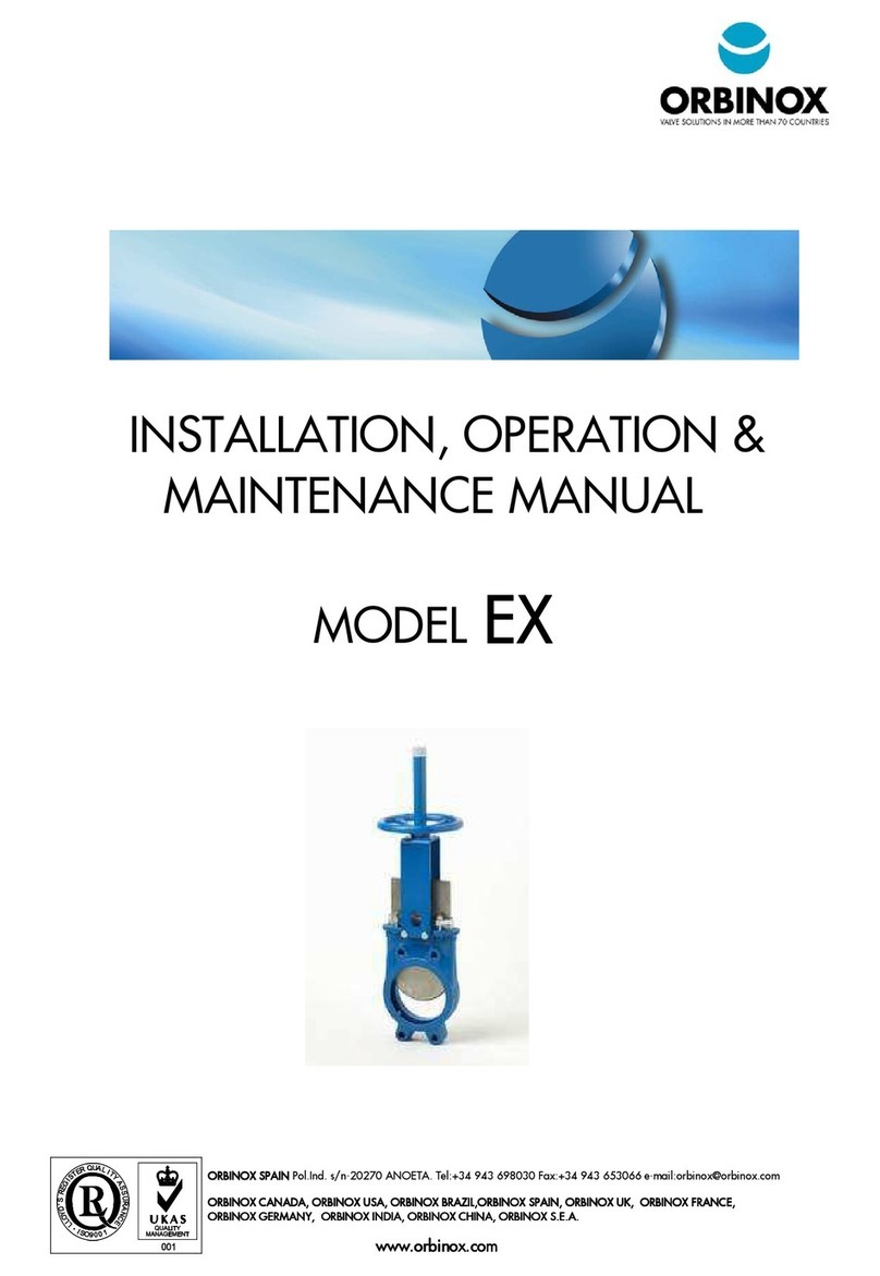 Orbinox EX Instruction manual