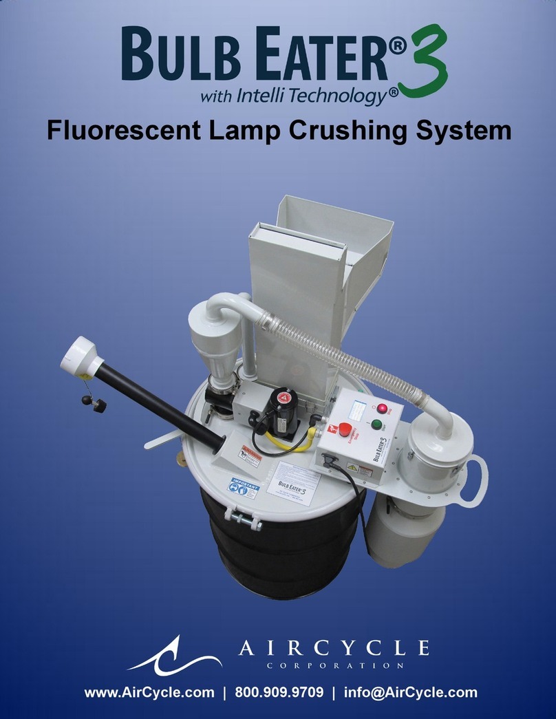 AirCycler Bulb Eater 3 user manual