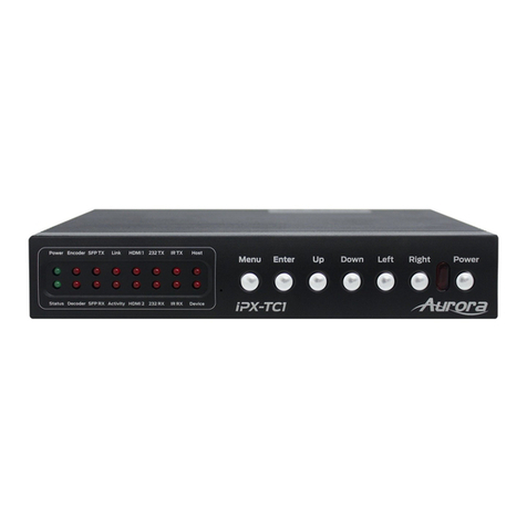 Aurora IPX-TC1-F user guide