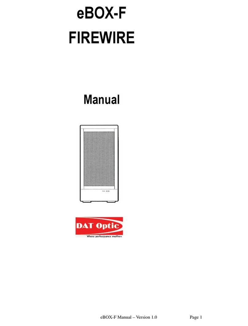 Dat Optic eBOX-F manual