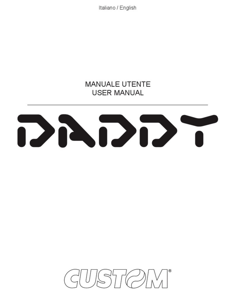 Custom Audio Electronics DADDY user manual