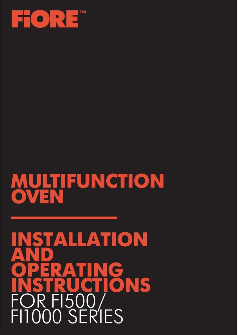 Fiore FI500 Series Installation and operating instructions