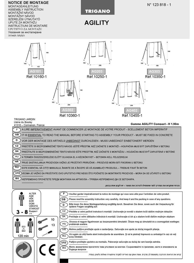 Trigano Agility AG101 User manual Trigano Agility AG101 User manual
