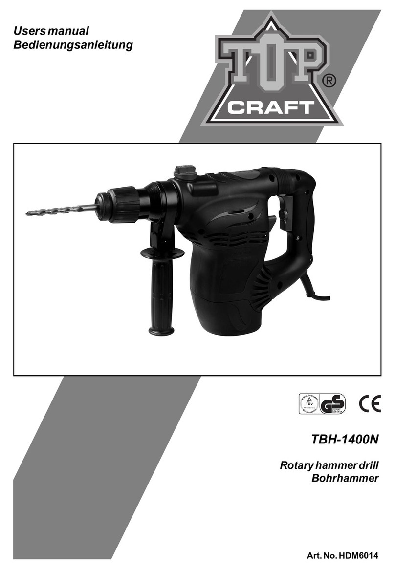 Top Craft TBH-1400N user manual