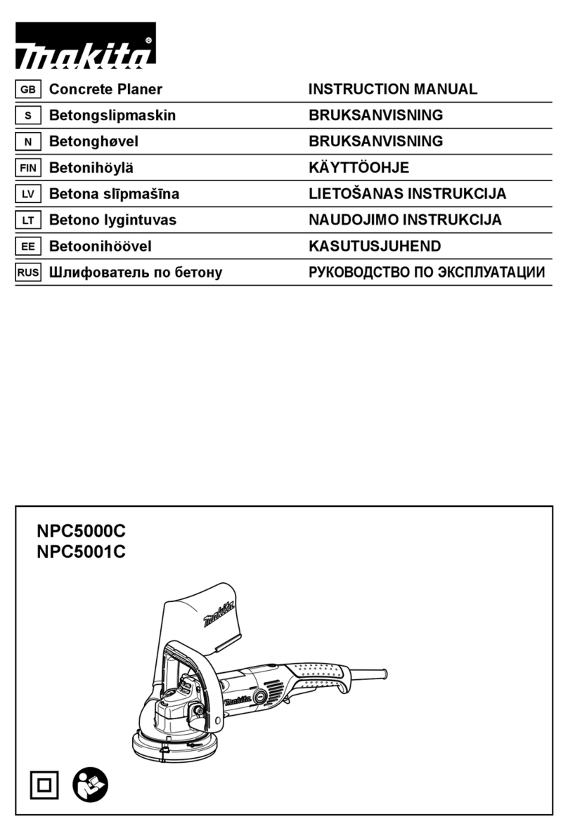 Makita NPC5000C instruction manual