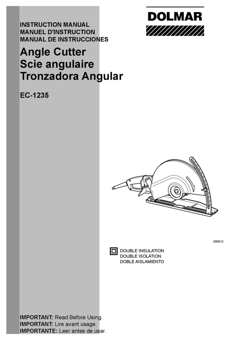 Dolmar EC-1235 instruction manual