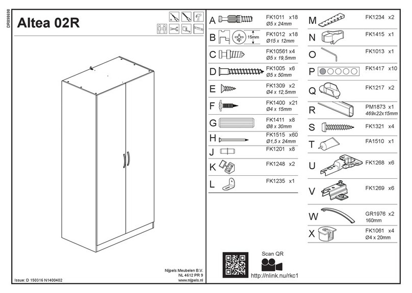 Nijpels Altea 02R instructions Nijpels Altea 02R instructions