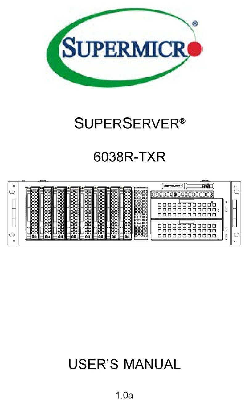 Supermicro SUPERSERVER 6038R-TXR user manual