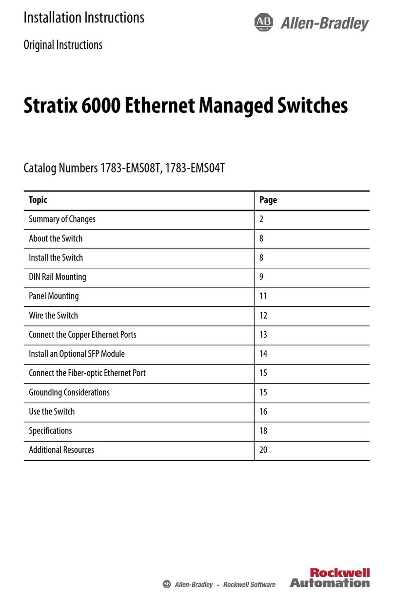 Allen-Bradley 1783-EMS08T installation instructions