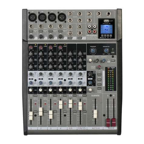 Phonic AM1204FX USBR user manual
