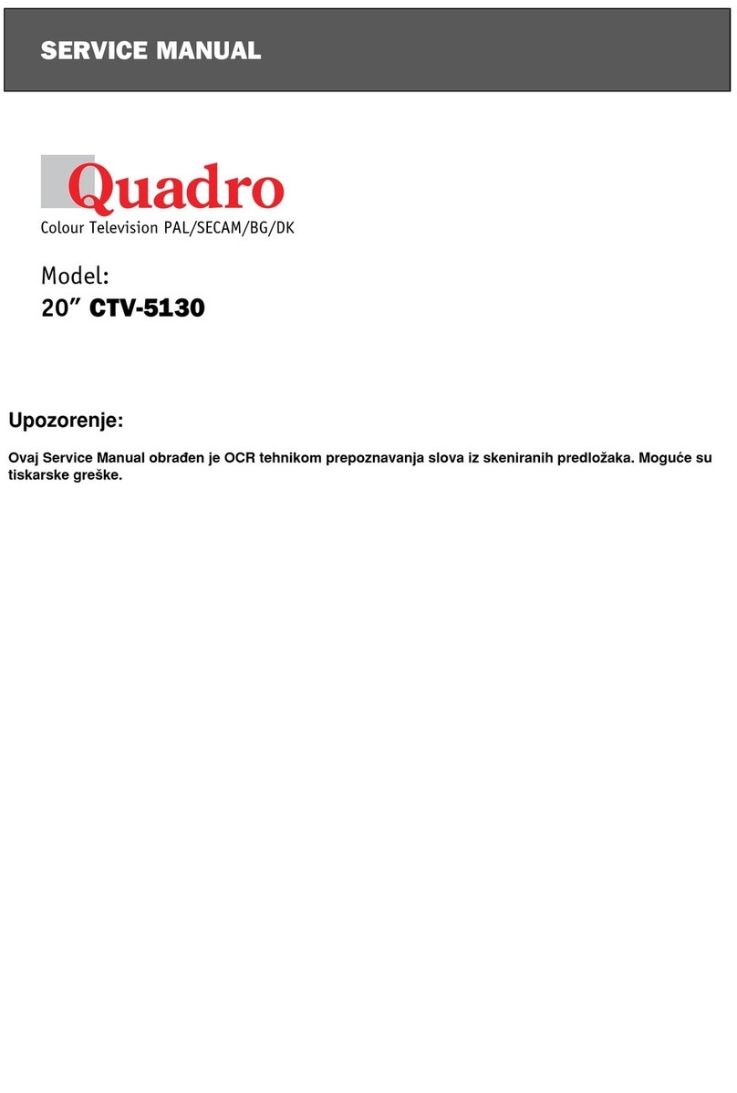 Quadro CTV-5130 Service manual