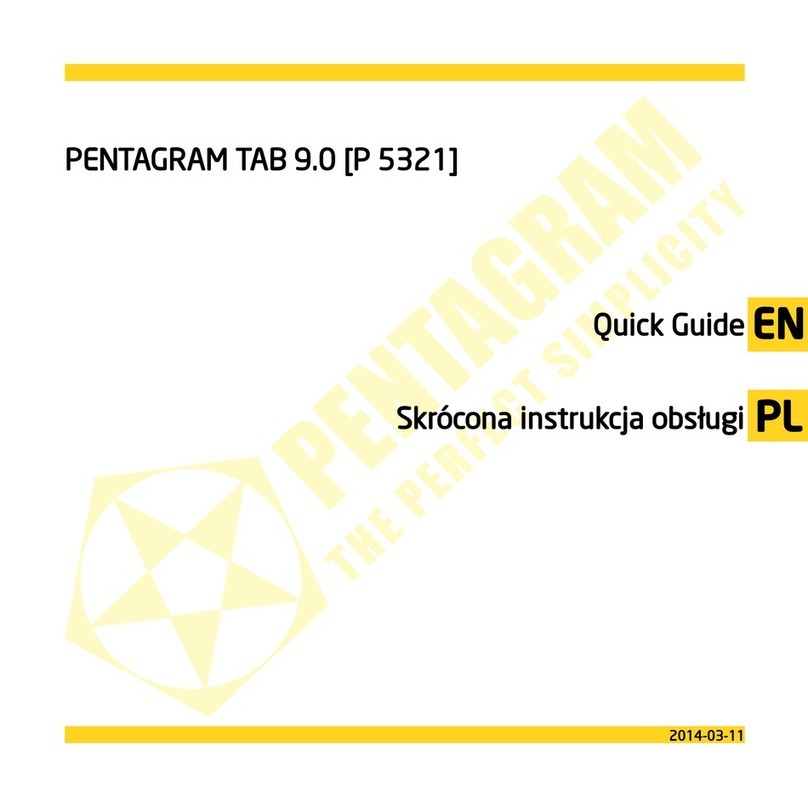 Pentagram TAB 9.0 quick guide
