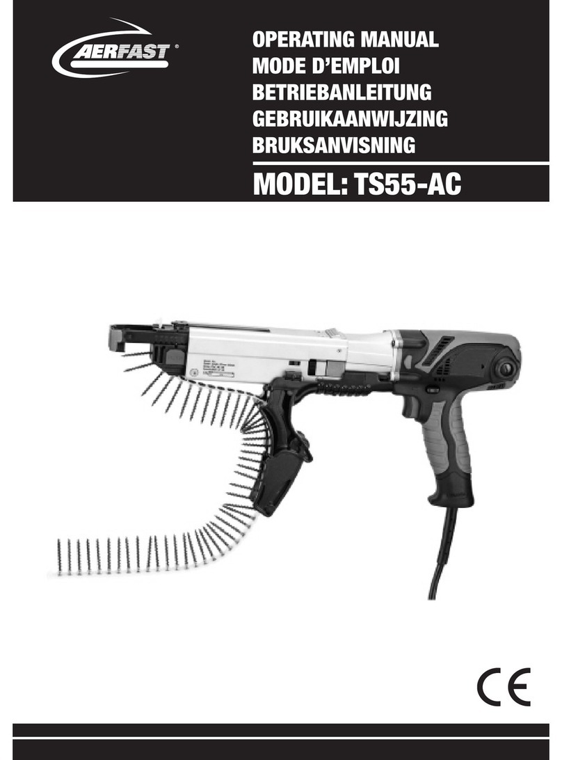 Aerfast TS55-AC operating manual Aerfast TS55-AC operating manual