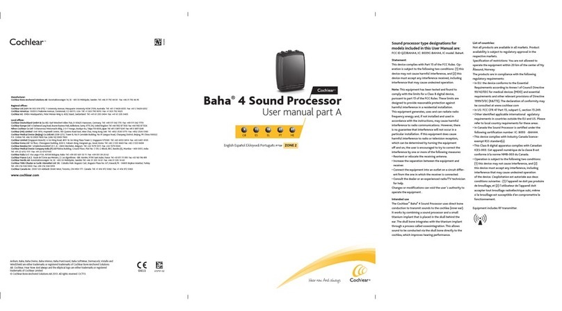 Cochlear Baha 4 user manual