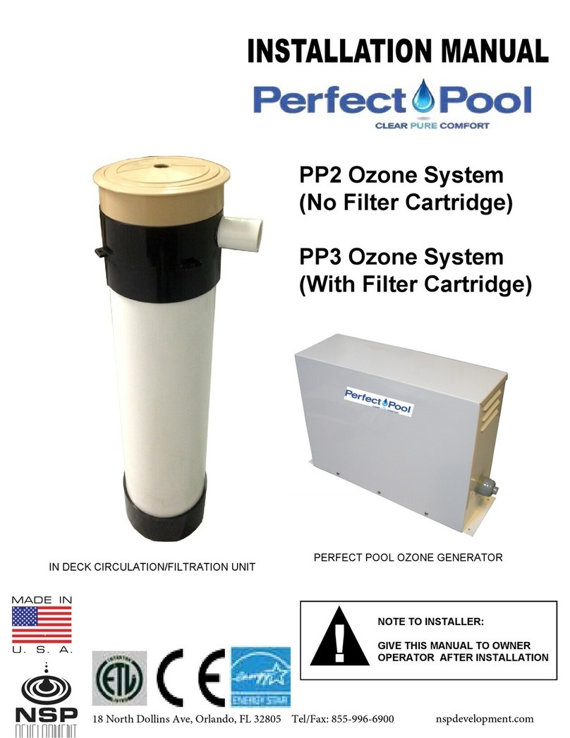 Perfect Pool PP2 installation manual