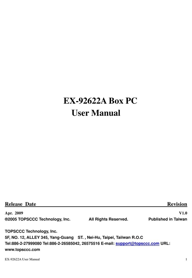 TOPSCCC EX-92622A User manual