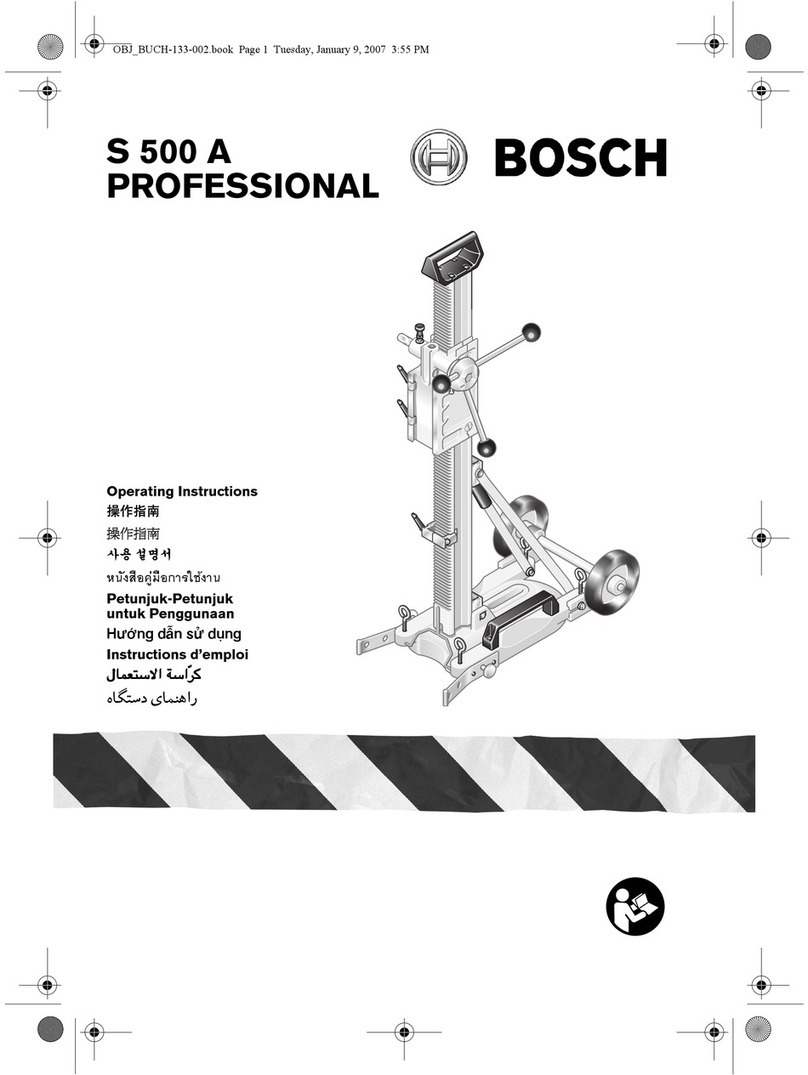 Bosch S 500 A PROFESSIONAL operating instructions