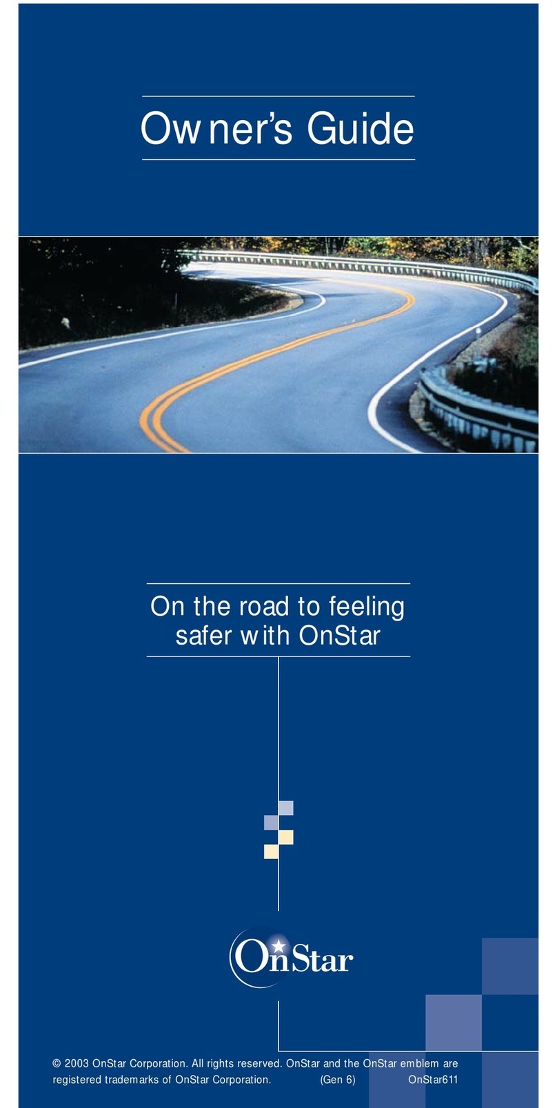 OnStar Gen 6 owner's guide