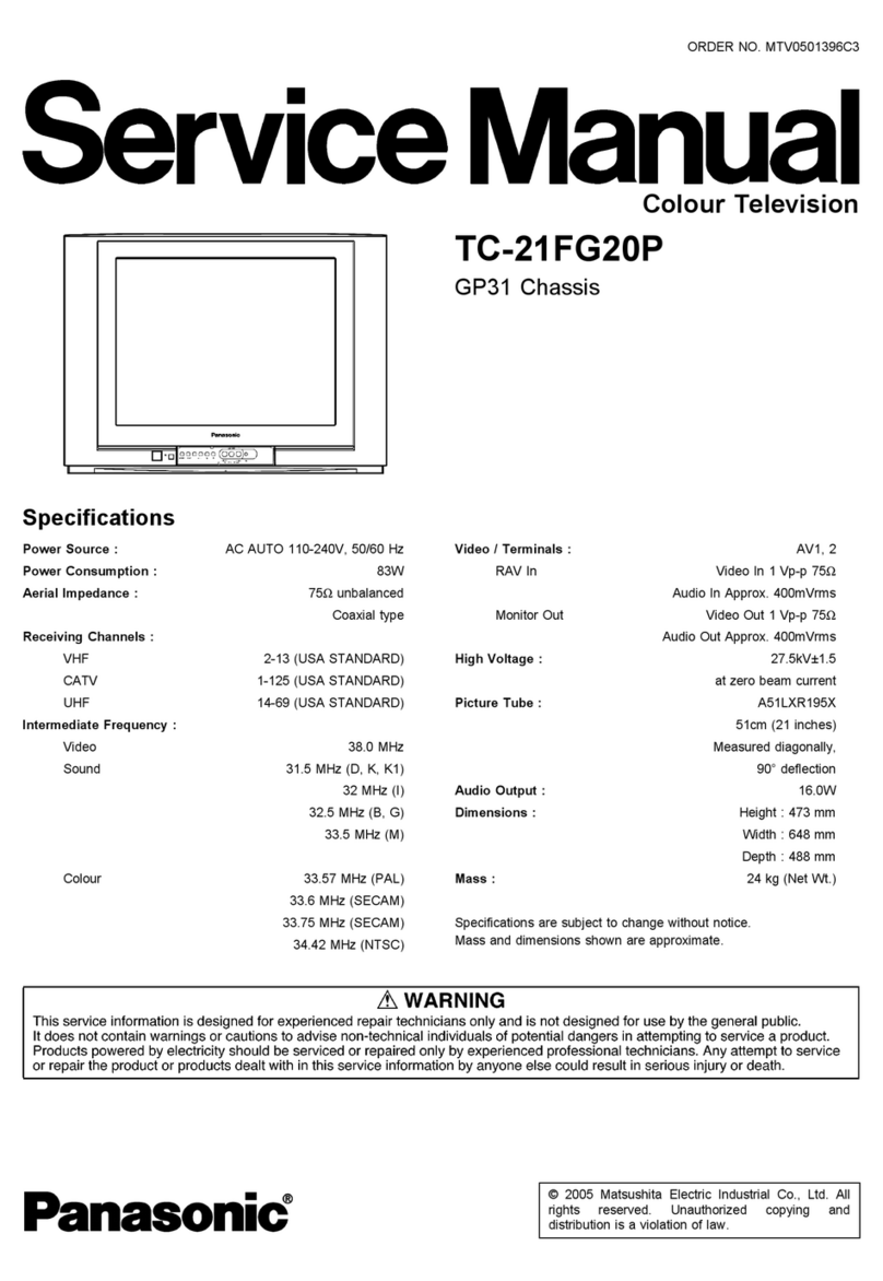 Panasonic TC-21FG20P User manual
