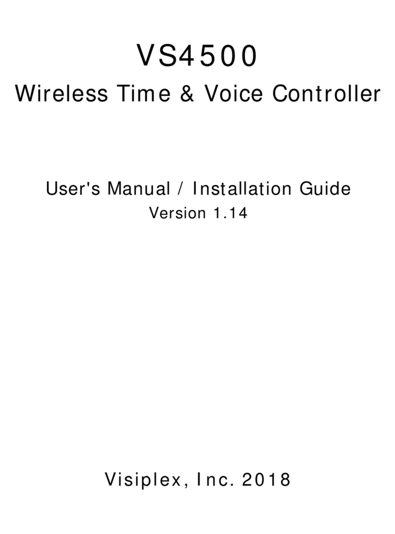 visiplex VS4500 User manual